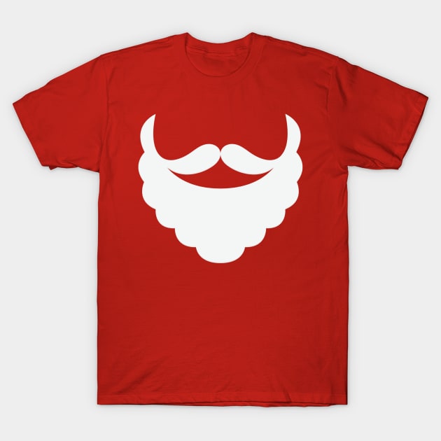 Santa Beard T-Shirt by BlackRose Store
